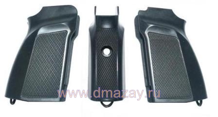 Рукоятка МР 654 K (MP 654 K) пластик черная анатомическая